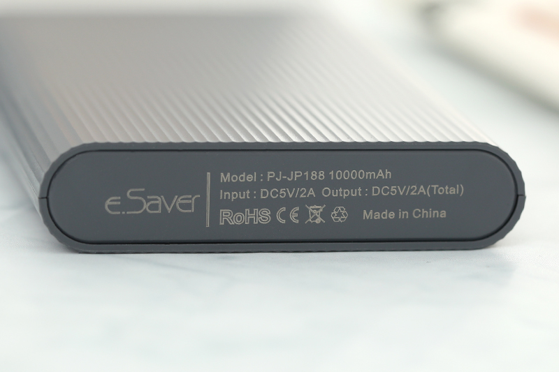 Polymer 10.000 mAh Lightning eSaver PJ JP188 Xám
