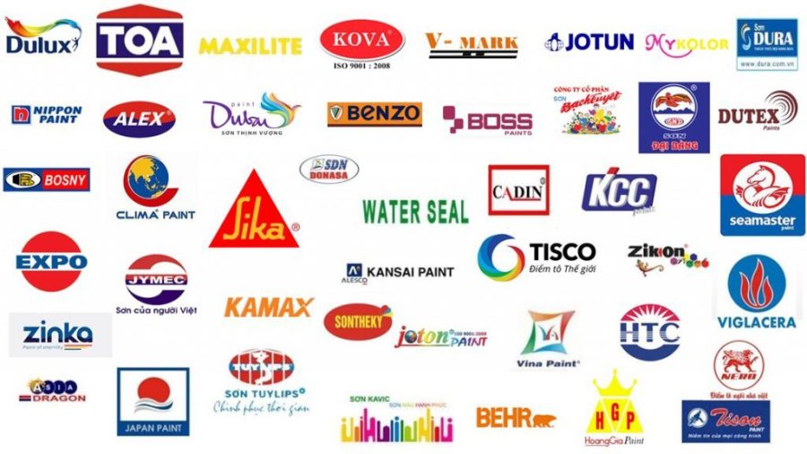 Thị trường có đa dạng các loại sơn nhà