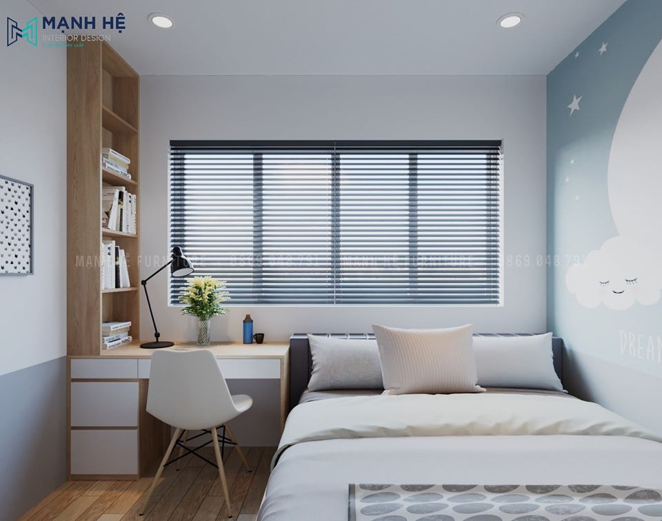 phòng ngủ nhỏ tiết kiệm diện tích