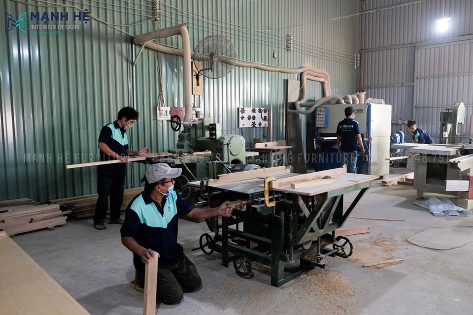 xưởng sản xuất mạnh hệ