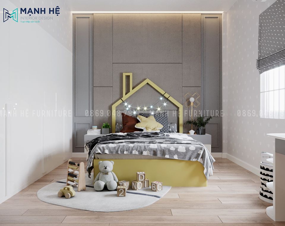 Nội thất phòng ngủ bé