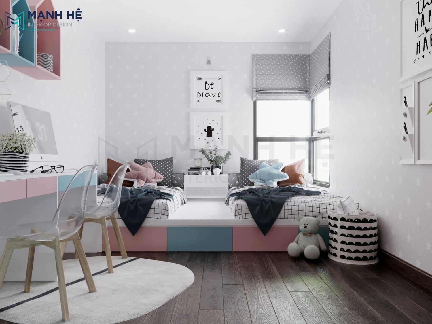 Nội thất phòng ngủ cho bé gái