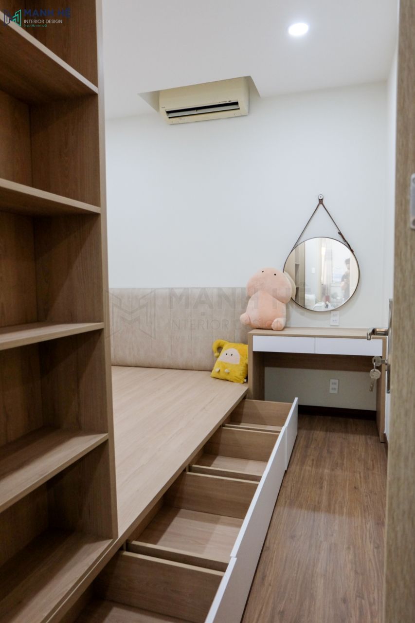 Hộc tủ kéo giường bục