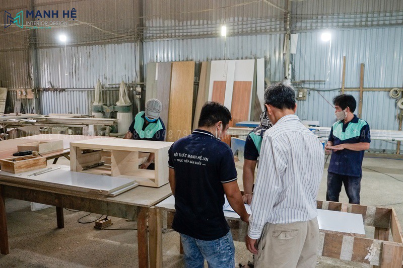 Xưởng sản xuất nội thất gỗ