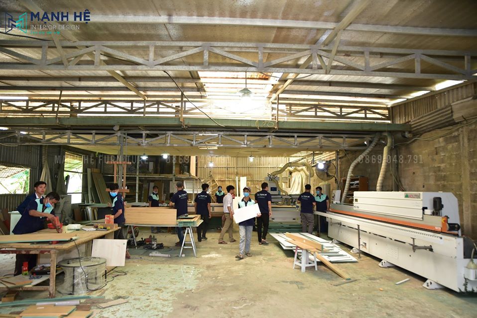 xưởng mộc trực tiếp sản xuất nội thất