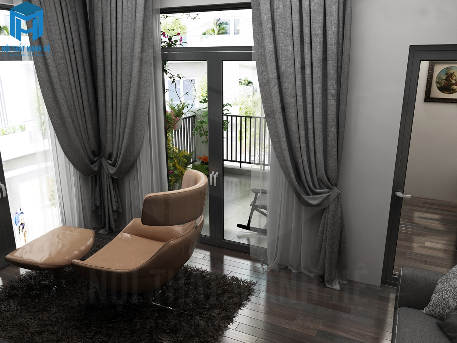 Thiết kế phòng đọc sách không gian mở hút sáng