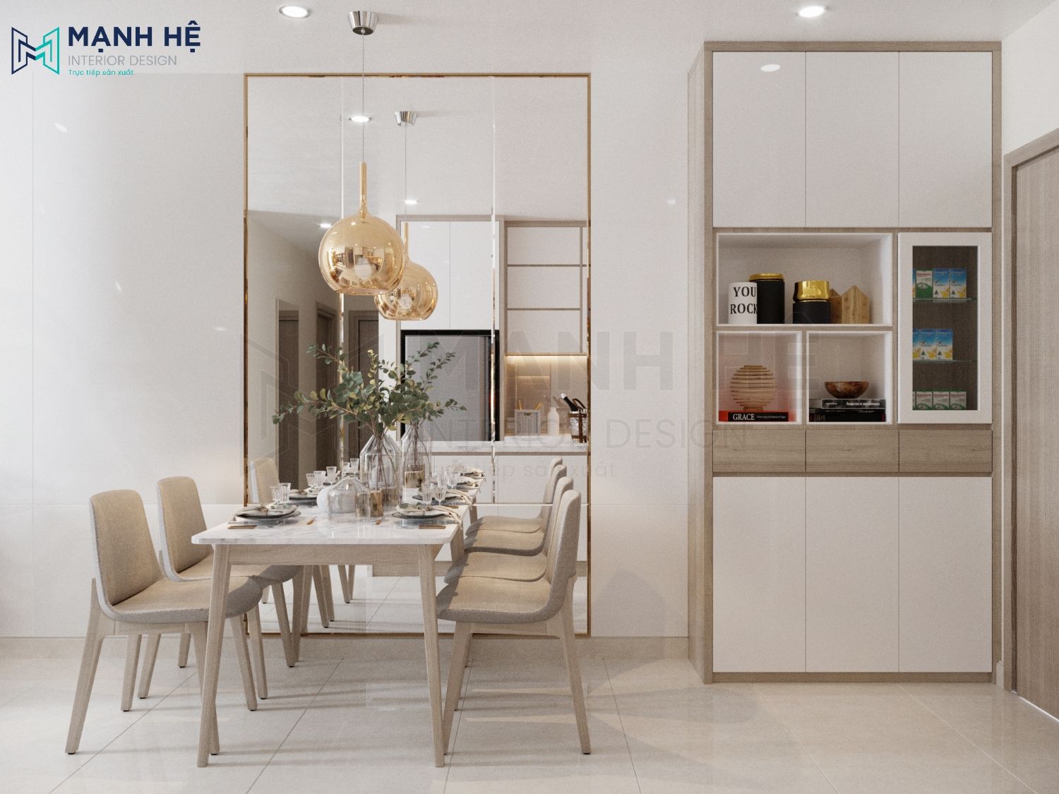 Đèn thả Scanadivian sang trọng