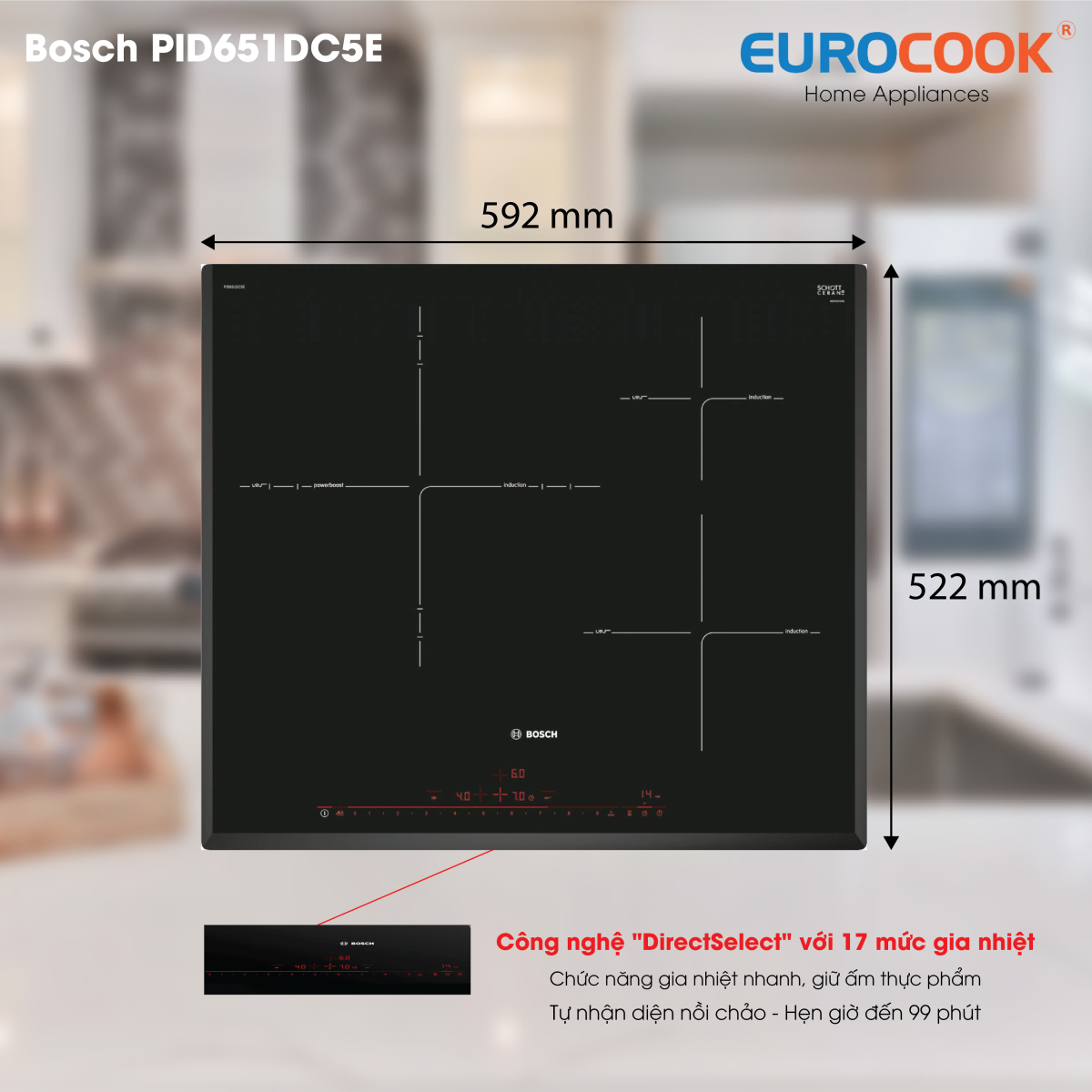 bếp từ bosch PID651DC5E