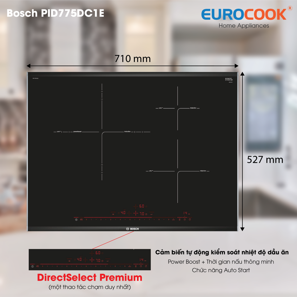 Bếp từ Bosch PID775DC1E