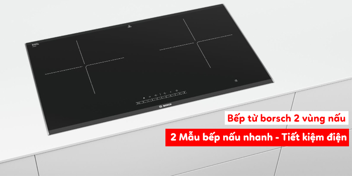 bếp từ 2 vùng nấu Bosch PPI82560MS